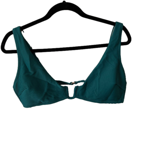 Shade and Shore Green Swim Top - Picture 1 of 3